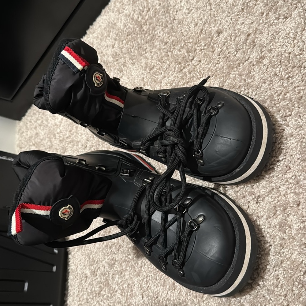 Moncler ULTRALIGHT Rubber Boots Size 44 (10.5-11) - Picture 8 of 9